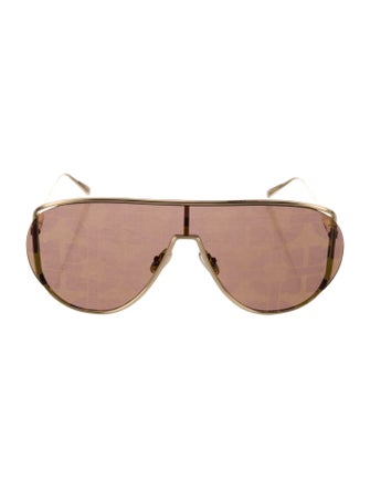 Salvatore Ferragamo Shield Tinted Sunglasses
