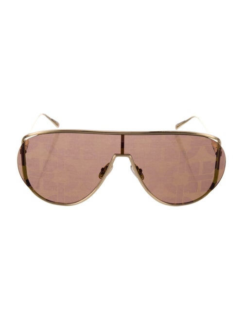 Salvatore Ferragamo Shield Tinted Sunglasses