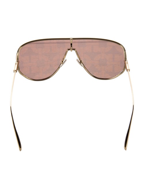 Salvatore Ferragamo Shield Tinted Sunglasses