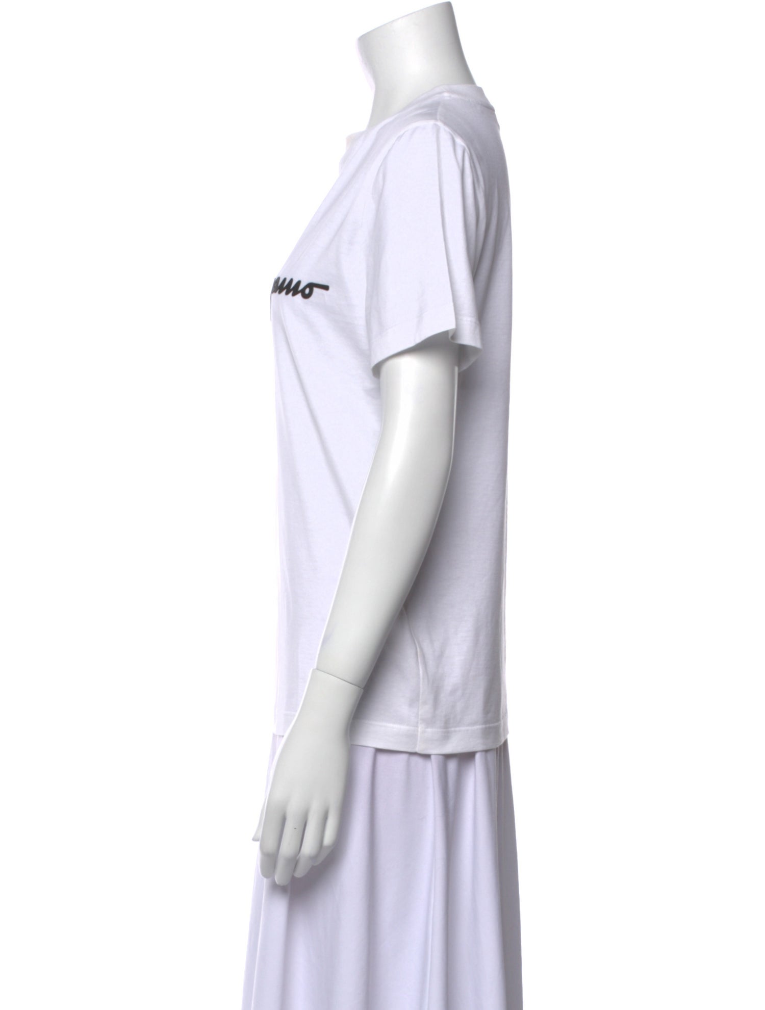 Salvatore Ferragamo Graphic Print Crew Neck T-Shirt