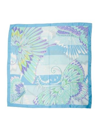 Salvatore Ferragamo Silk Printed Scarf