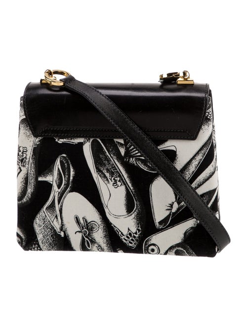 Salvatore Ferragamo Canvas Shoulder Bag