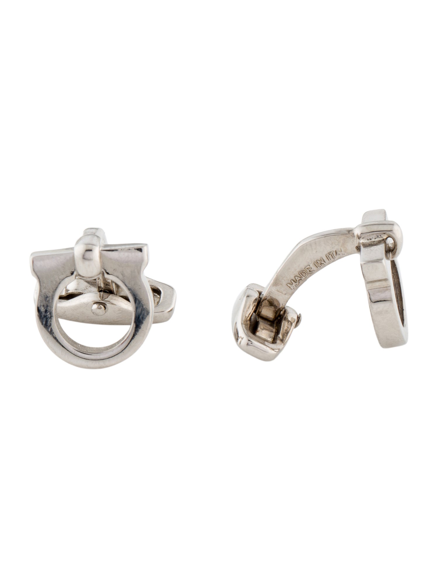 Salvatore Ferragamo Gancini Cufflinks
