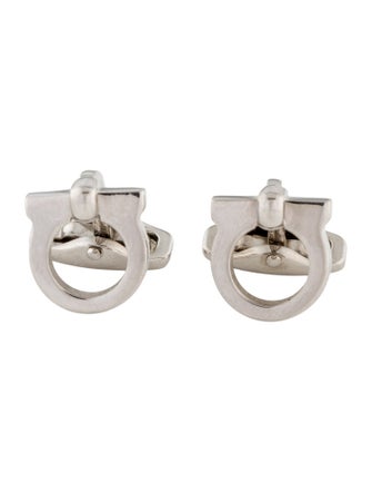 Salvatore Ferragamo Gancini Cufflinks