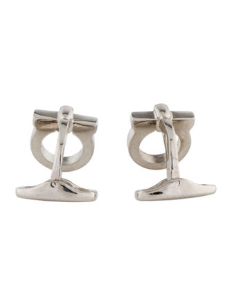 Salvatore Ferragamo Gancini Cufflinks