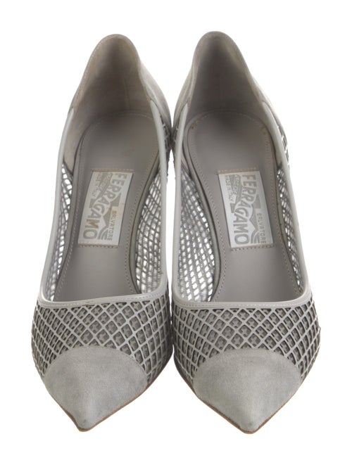 Salvatore Ferragamo Suede Pumps