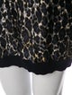 Salvatore Ferragamo Animal Print Mini Dress