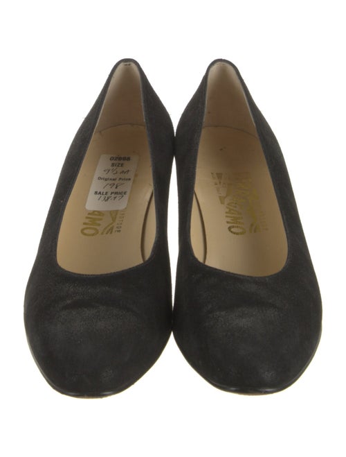 Salvatore Ferragamo Suede Pumps