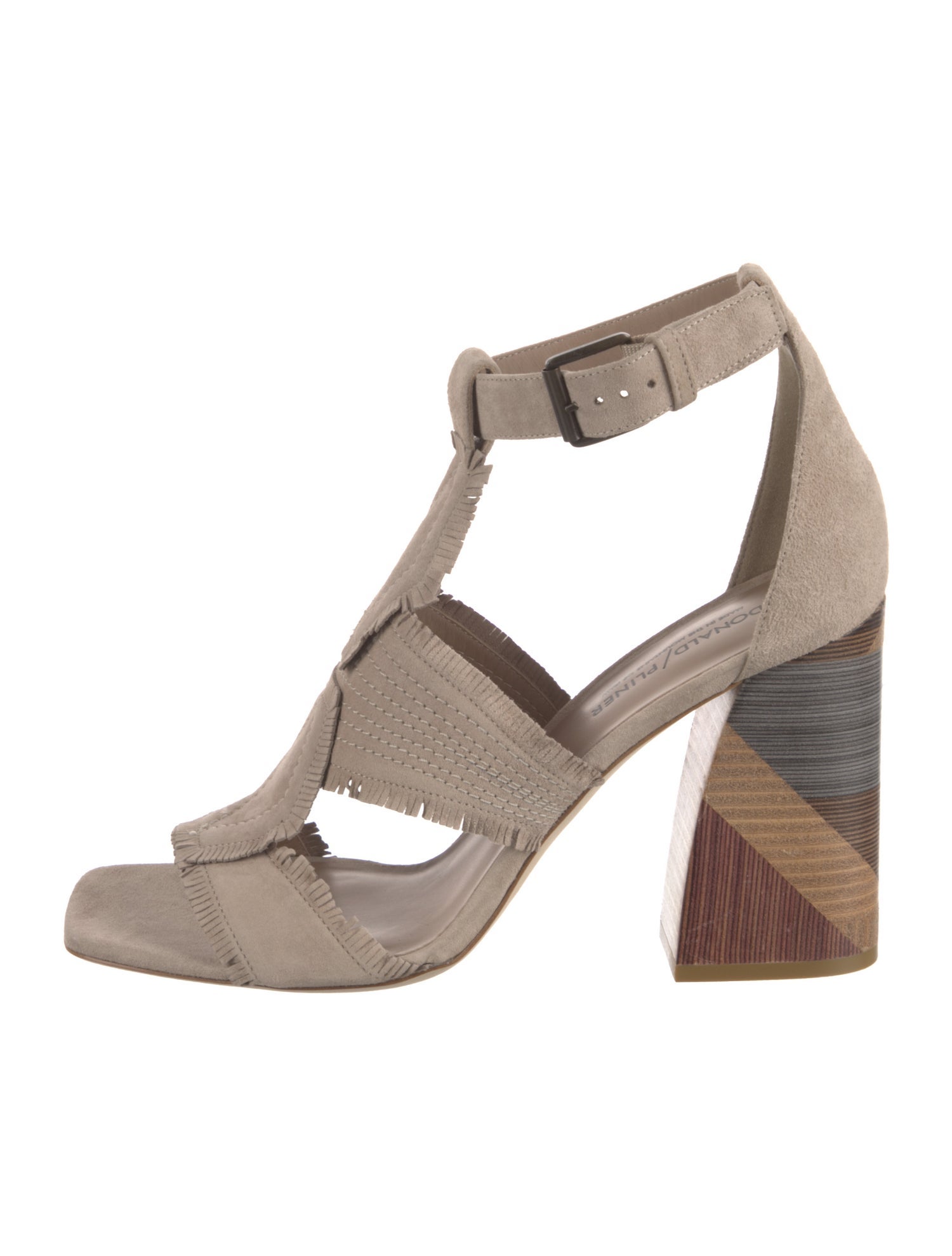 Salvatore Ferragamo Suede Gladiator Sandals