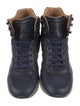Salvatore Ferragamo Leather Lace-Up Boots