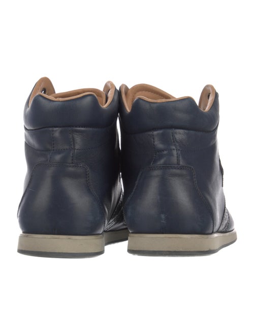 Salvatore Ferragamo Leather Lace-Up Boots