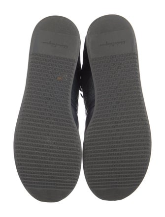 Salvatore Ferragamo Leather Lace-Up Boots