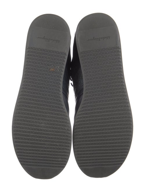 Salvatore Ferragamo Leather Lace-Up Boots