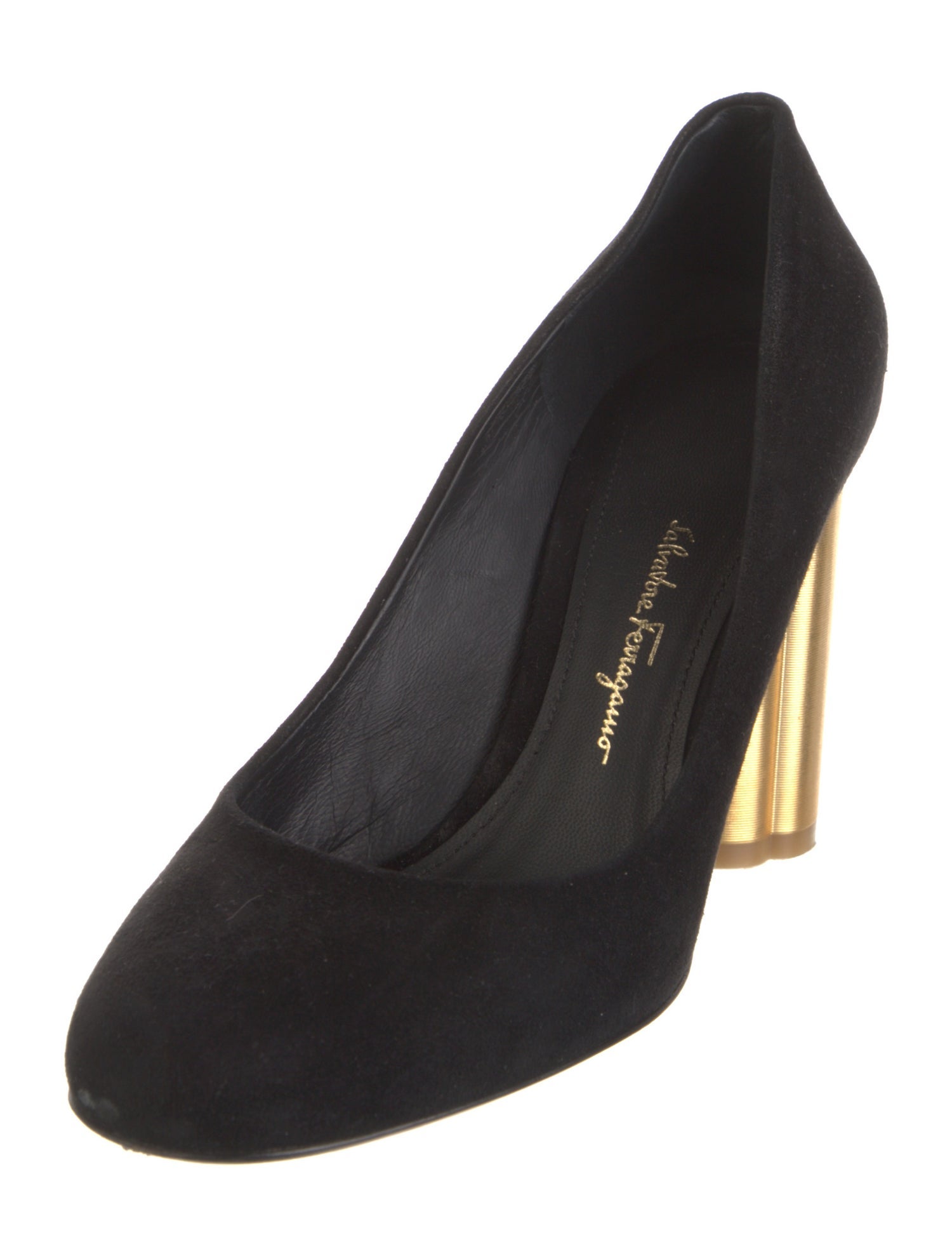 Salvatore Ferragamo Suede Pumps