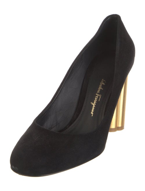 Salvatore Ferragamo Suede Pumps