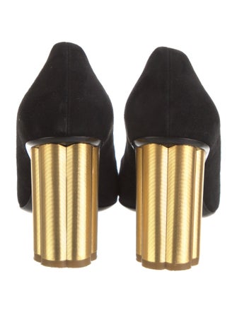 Salvatore Ferragamo Suede Pumps