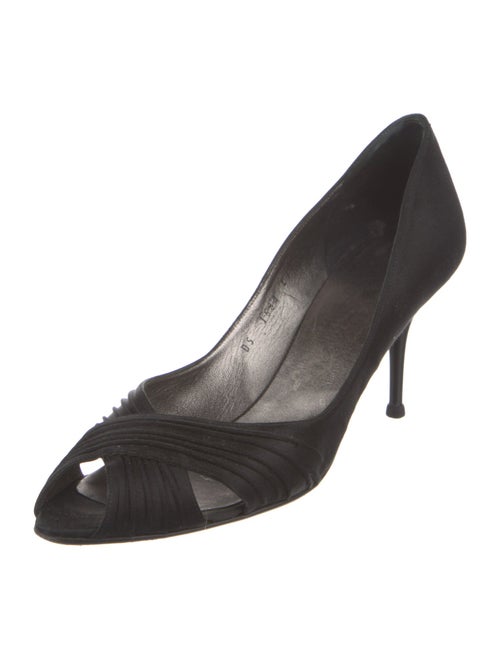 Salvatore Ferragamo Satin Pumps