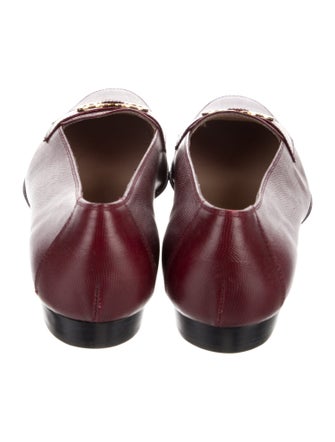 Salvatore Ferragamo Horsebit Accent Leather Loafers