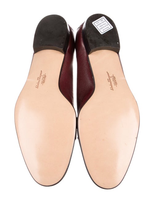 Salvatore Ferragamo Horsebit Accent Leather Loafers