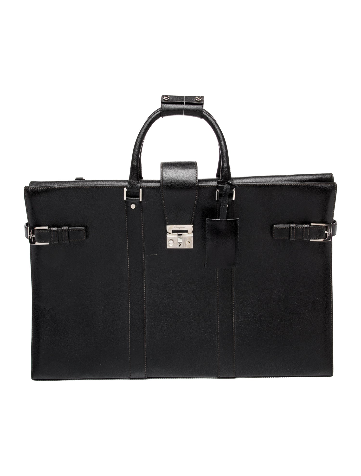 Salvatore Ferragamo Leather Briefcase