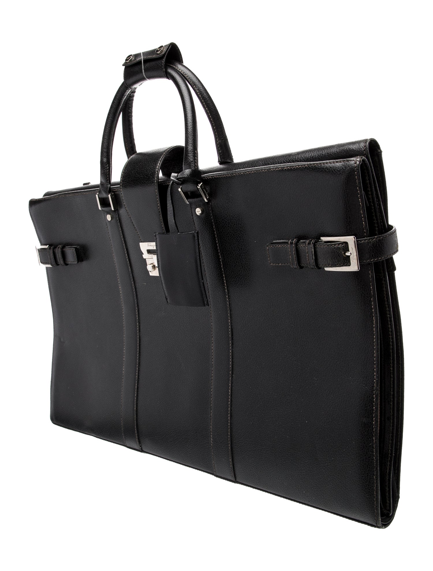 Salvatore Ferragamo Leather Briefcase