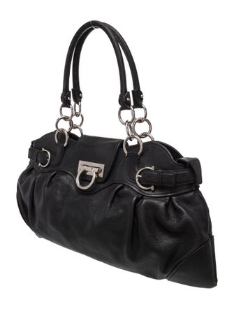 Salvatore Ferragamo Gancio Shoulder Bag