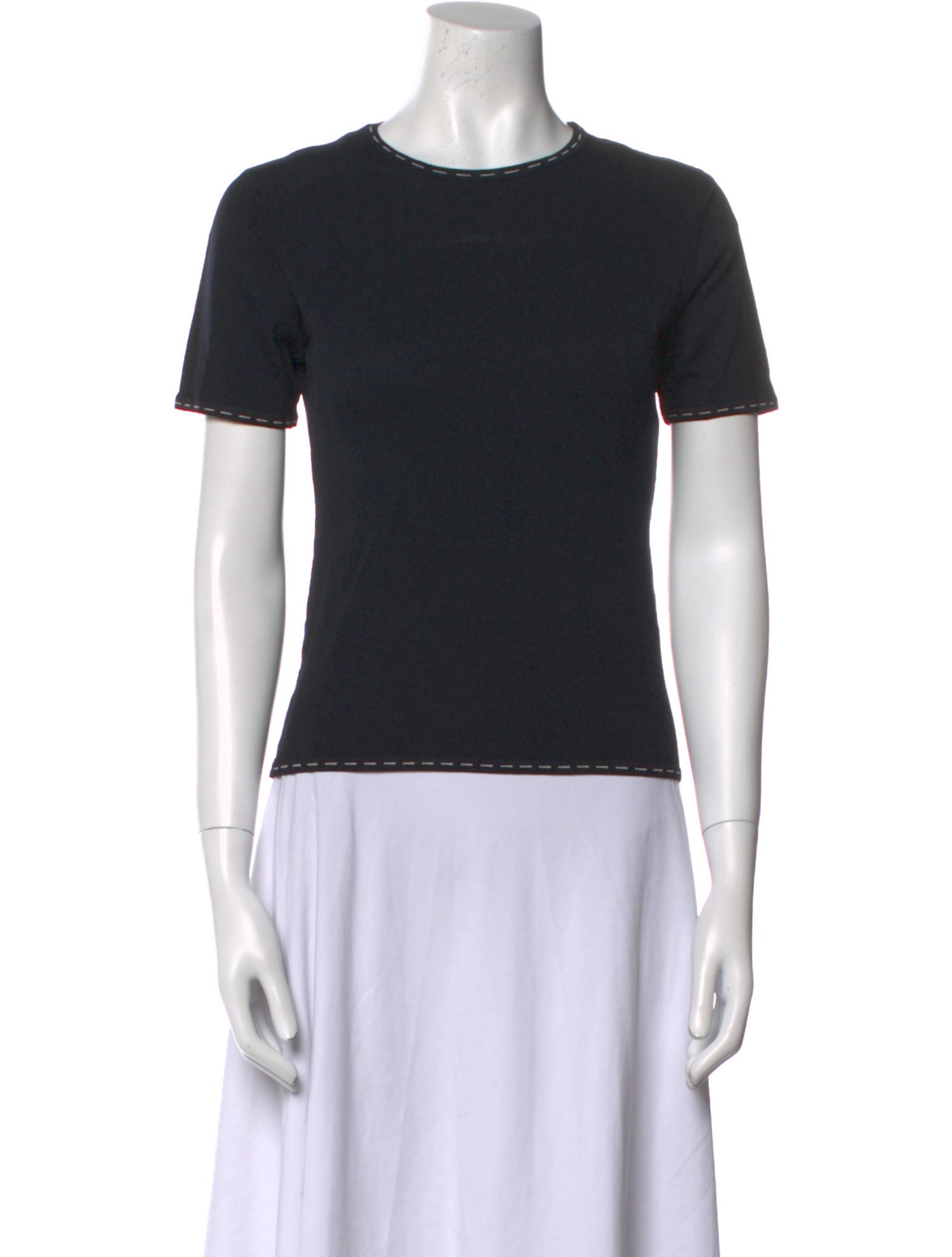 Salvatore Ferragamo Crew Neck Short Sleeve T-Shirt