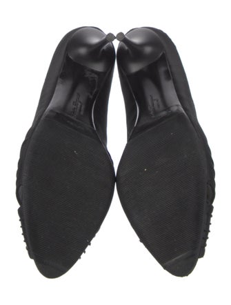 Salvatore Ferragamo Satin Pumps