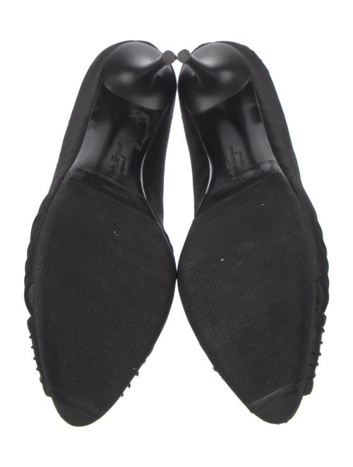 Salvatore Ferragamo Satin Pumps