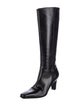 Salvatore Ferragamo Leather Riding Boots
