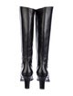 Salvatore Ferragamo Leather Riding Boots