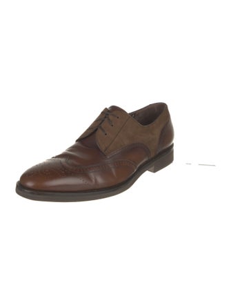 Salvatore Ferragamo Leather Derby Shoes