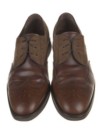 Salvatore Ferragamo Leather Derby Shoes