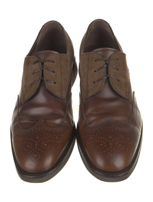 Salvatore Ferragamo Leather Derby Shoes
