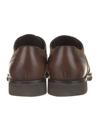 Salvatore Ferragamo Leather Derby Shoes