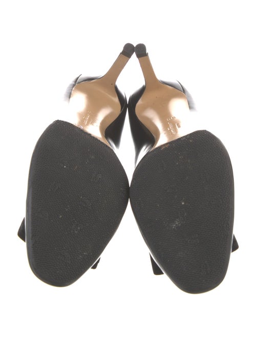 Salvatore Ferragamo Vara Bow Accent Leather Pumps