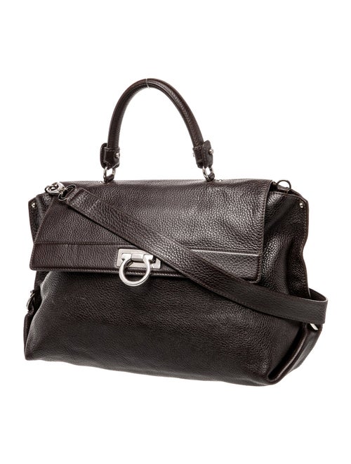 Salvatore Ferragamo Gancini Top Handle Bag