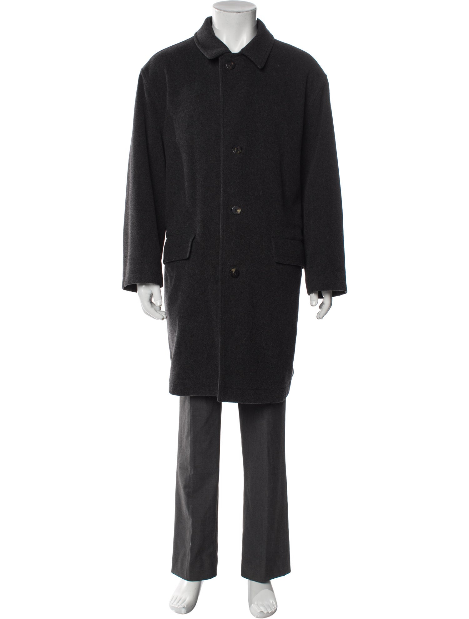 Salvatore Ferragamo Virgin Wool Overcoat