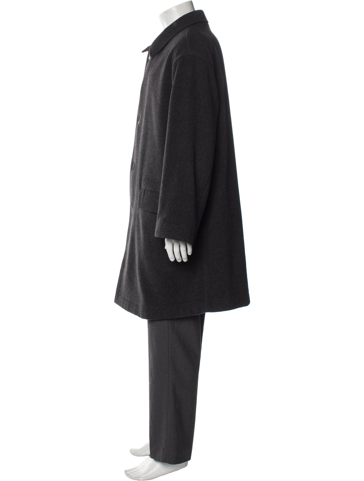 Salvatore Ferragamo Virgin Wool Overcoat