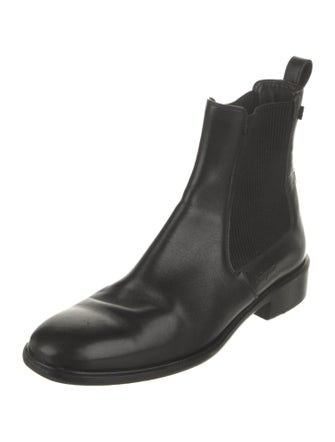 Salvatore Ferragamo Leather Chelsea Boots