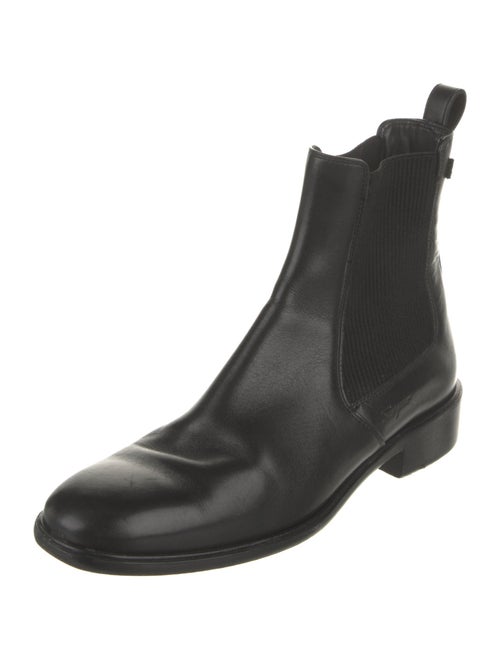 Salvatore Ferragamo Leather Chelsea Boots