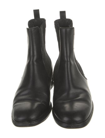 Salvatore Ferragamo Leather Chelsea Boots