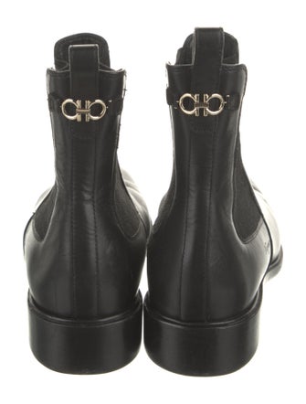 Salvatore Ferragamo Leather Chelsea Boots