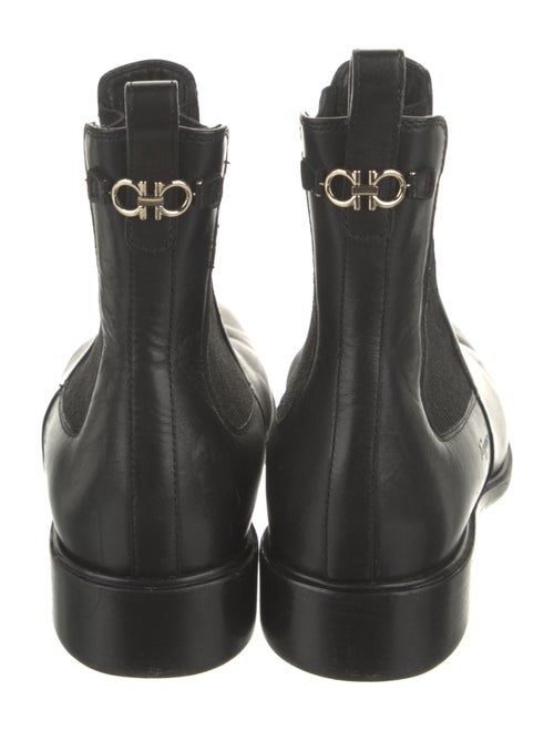Salvatore Ferragamo Leather Chelsea Boots