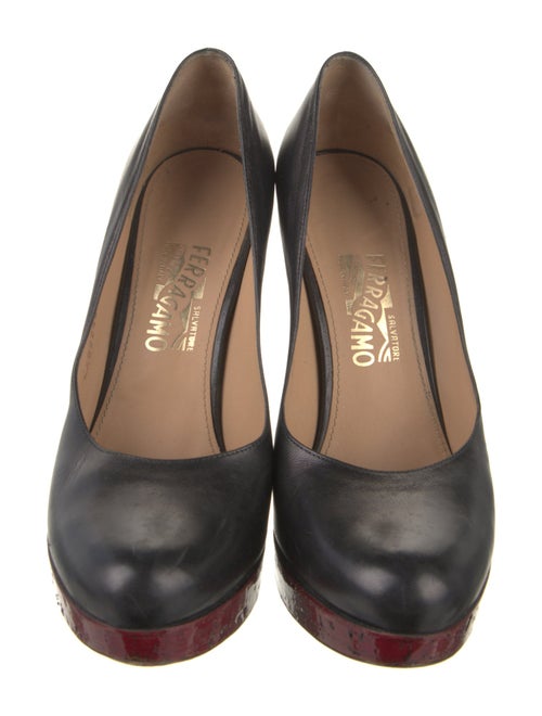 Salvatore Ferragamo Leather Pumps
