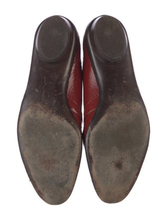 Salvatore Ferragamo Patent Leather Mary Jane Flats