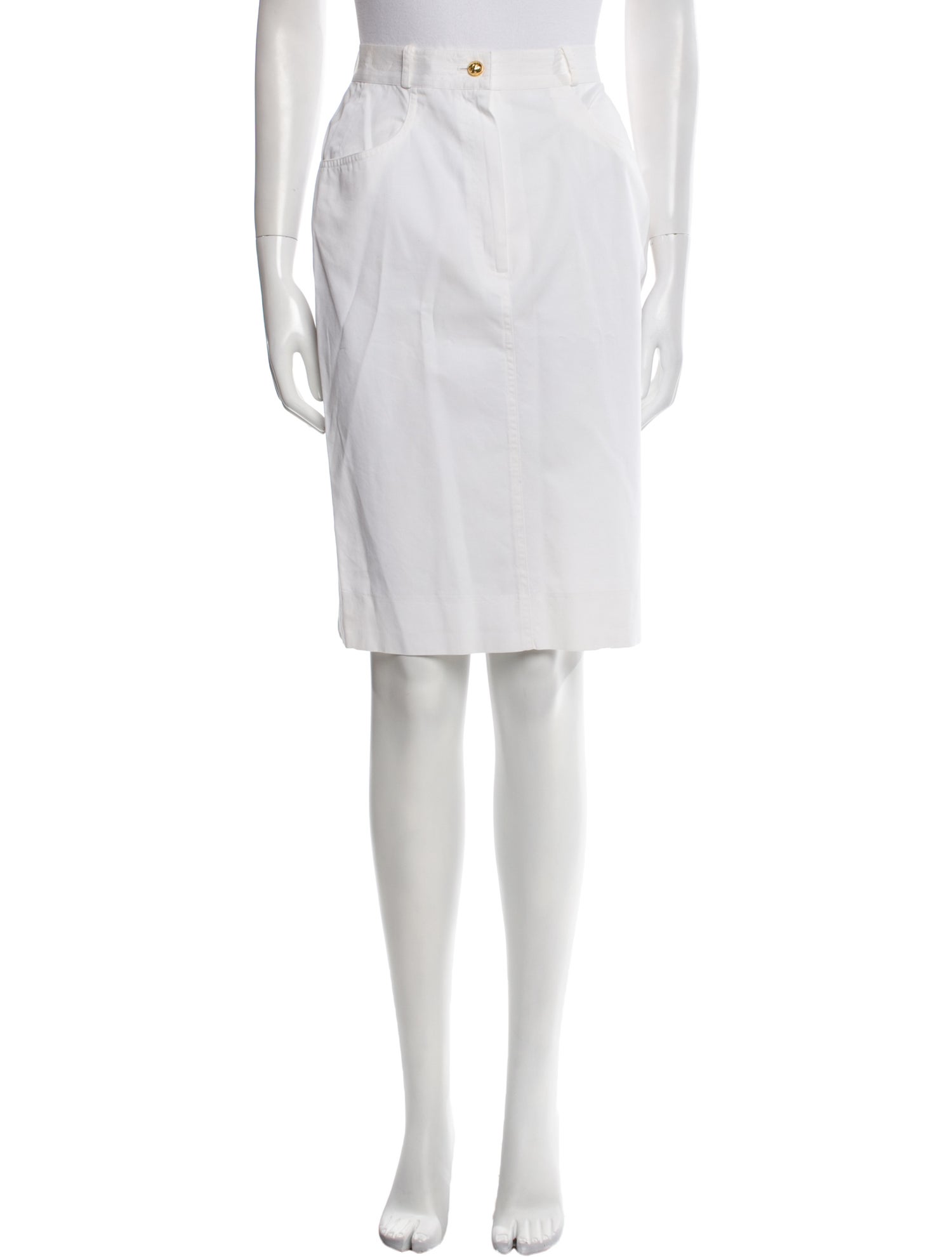 Salvatore Ferragamo Vintage Knee-Length Skirt