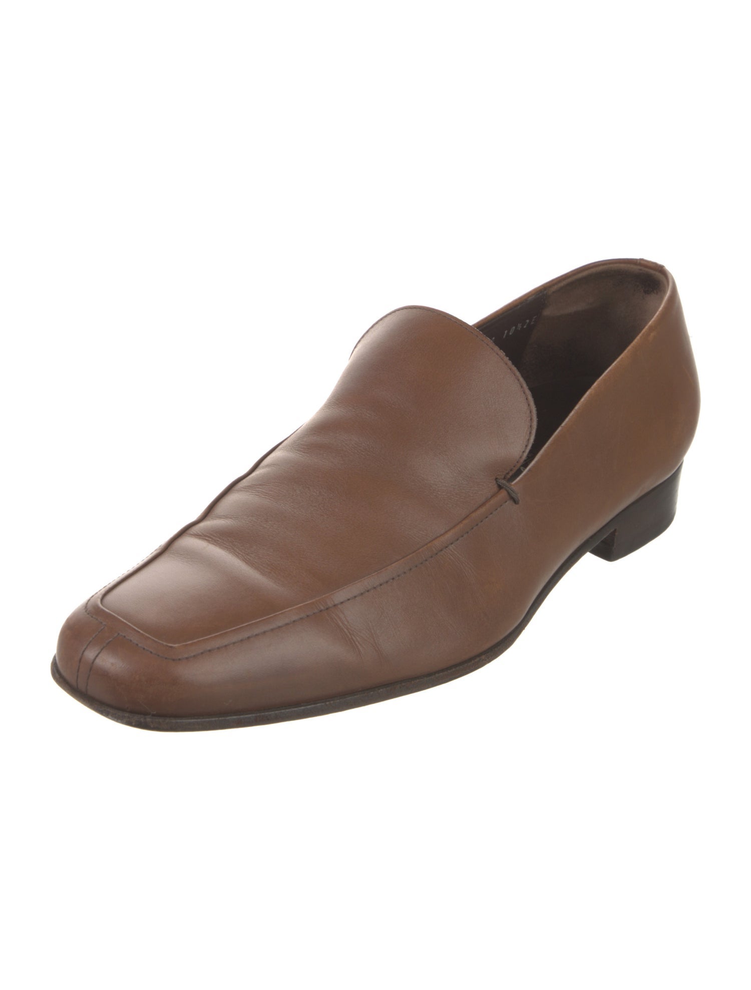 Salvatore Ferragamo Leather Dress Loafers