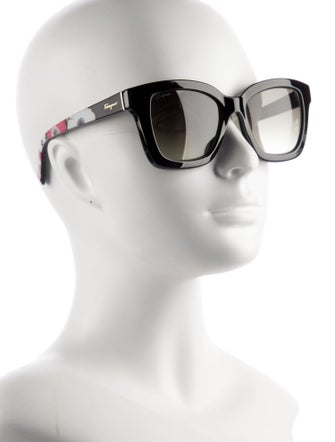 Salvatore Ferragamo Wayfarer Gradient Sunglasses