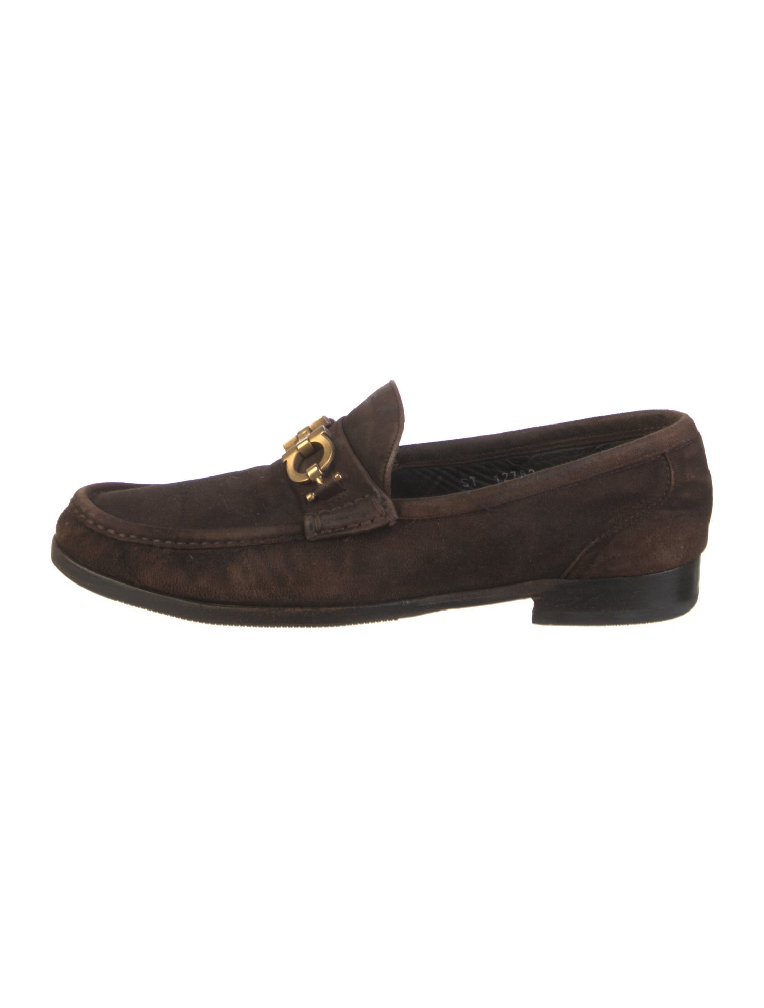 Salvatore Ferragamo Suede Dress Loafers